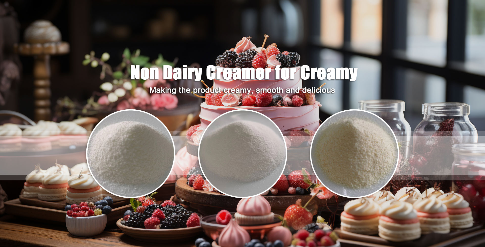Ji bo Pêşkêşkarê Creamy Creamer Non Dairy